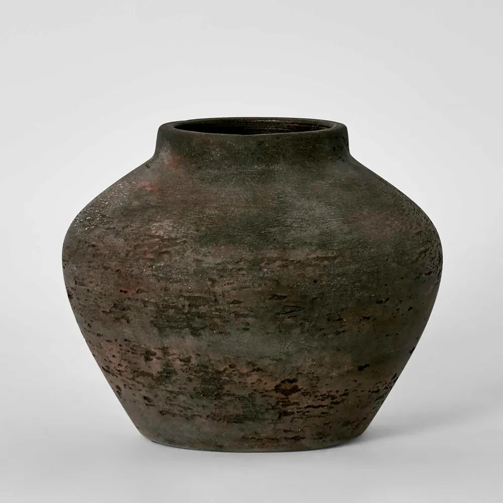Landis Small Pot Dark Brown