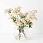 Angelica Cream Pink Mix in Vase 48cm