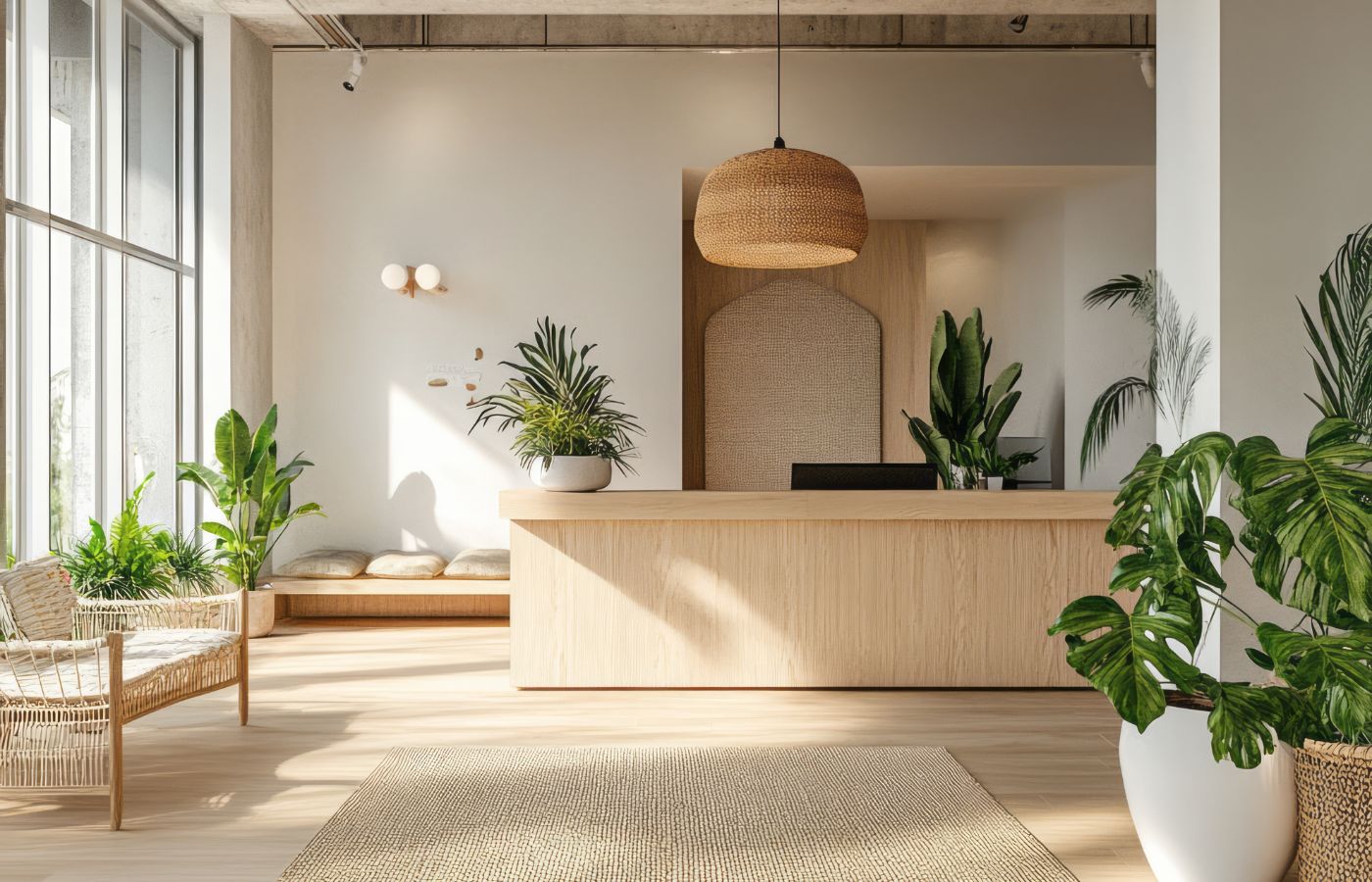 Why Greenery is a Must-Have for Modern Reception Areas